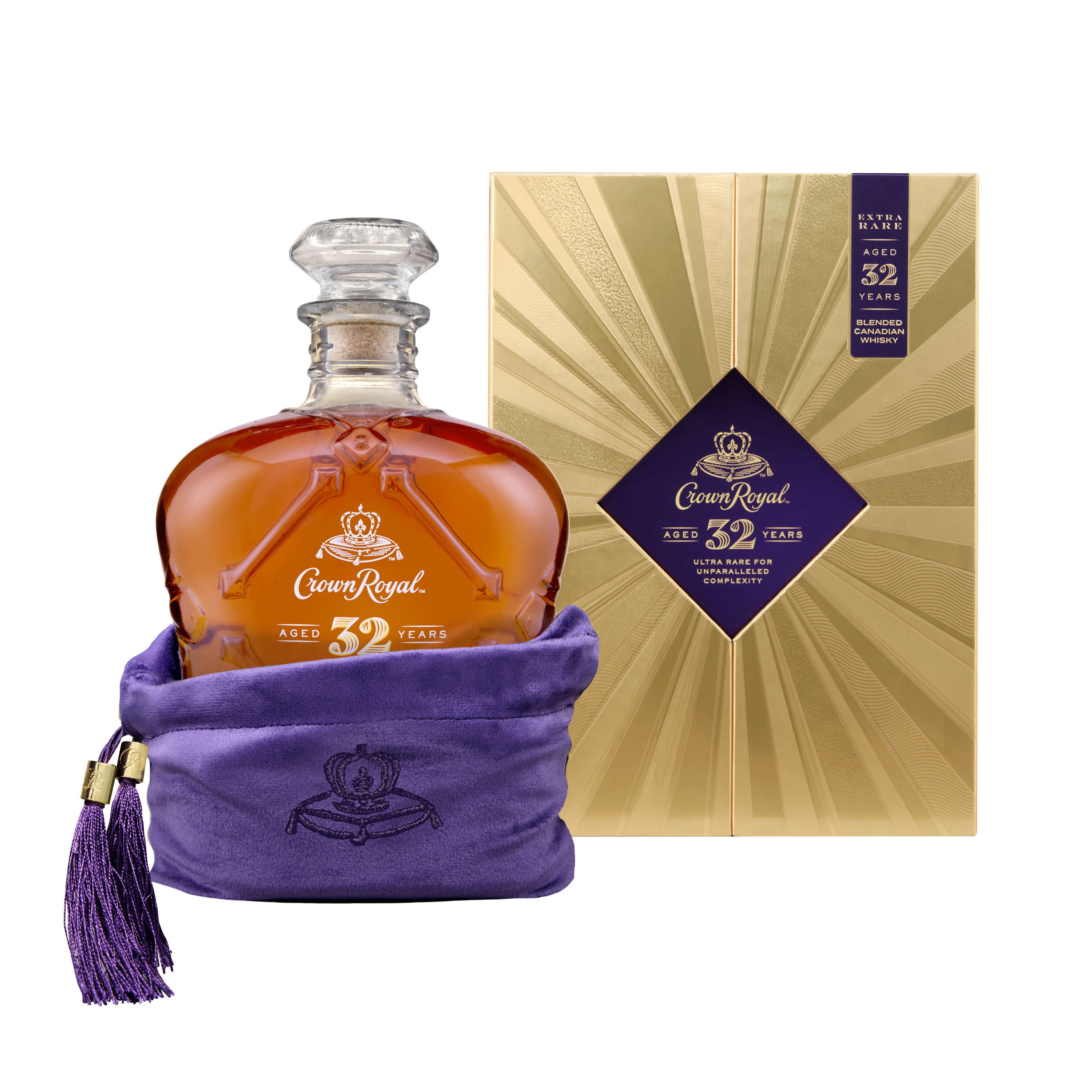 Crown Royal Canadian Whiskey Extra Rare 32YR 750ML – Remedy Liquor