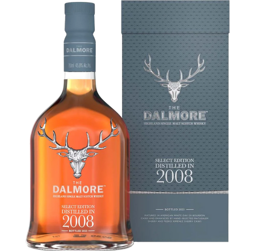 DALMORE SCOTCH SINGLE MALT 2008 DISTILLED 15YR 750ML LIQ