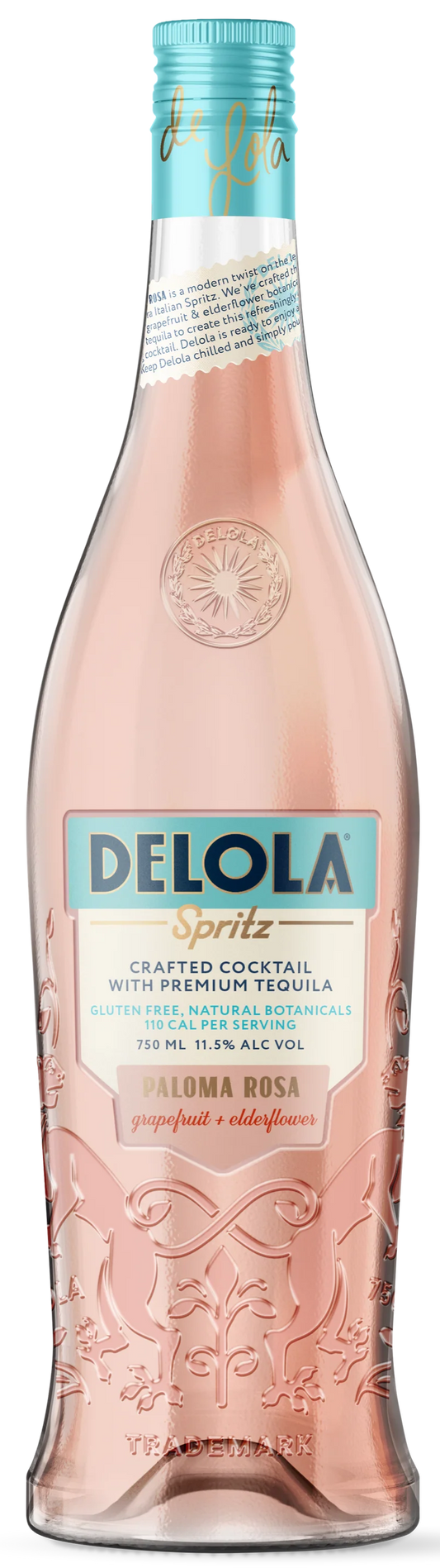 DELOLA TEQUILA SPRITZ PALOMA ROSA MARYLAND 750ML LIQ