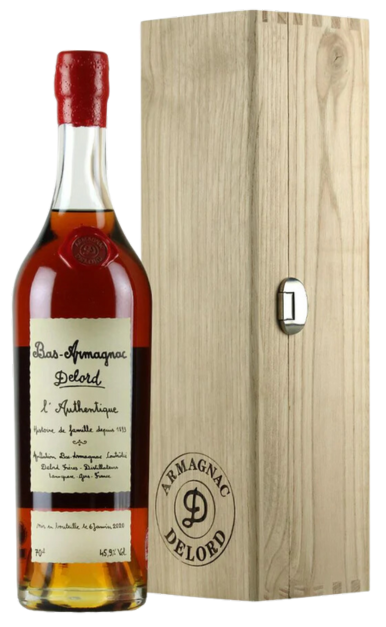 DELORD BAS ARMAGNAC L'AUTHENTIQUE FRANCE 750ML Spirits