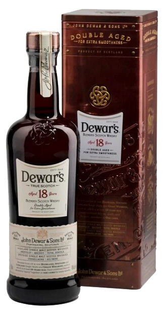 DEWARS SCOTCH BLENDED 18YR 750ML - Remedy Liquor