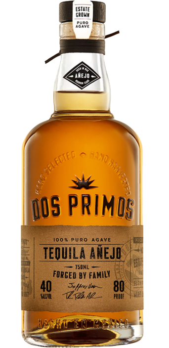 DOS PRIMOS TEQUILA ANEJO 750ML LIQ
