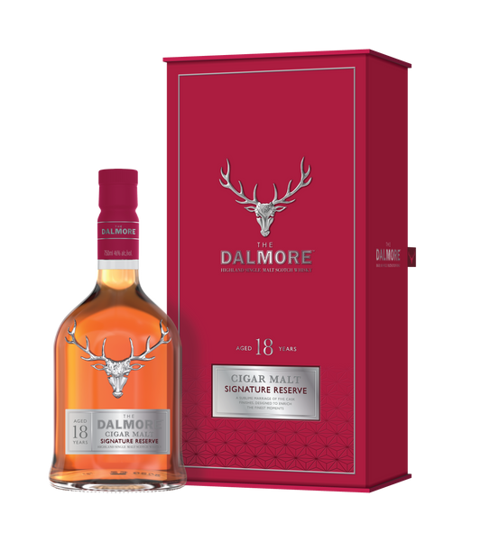 DALMORE SCOTCH SINGLE MALT CIGAR MALT SIGNATURE RESERVE 18YR 750ML LIQ