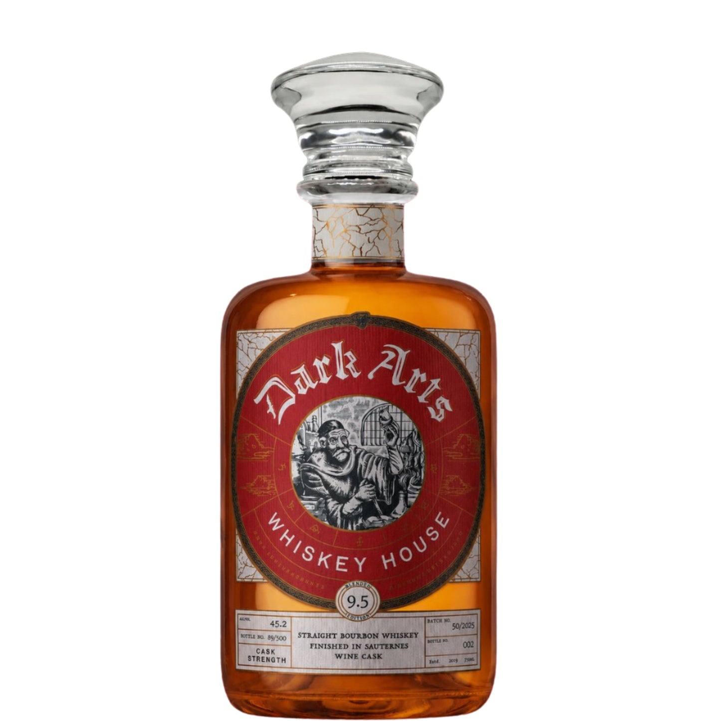 DARK ARTS BOURBON PRIVATE SINGLE BARREL SELECT "SWEET SAUTERNES" FINISHED IN SAUTERNES WINE CASK KENTUCKY 9.5YR 750ML