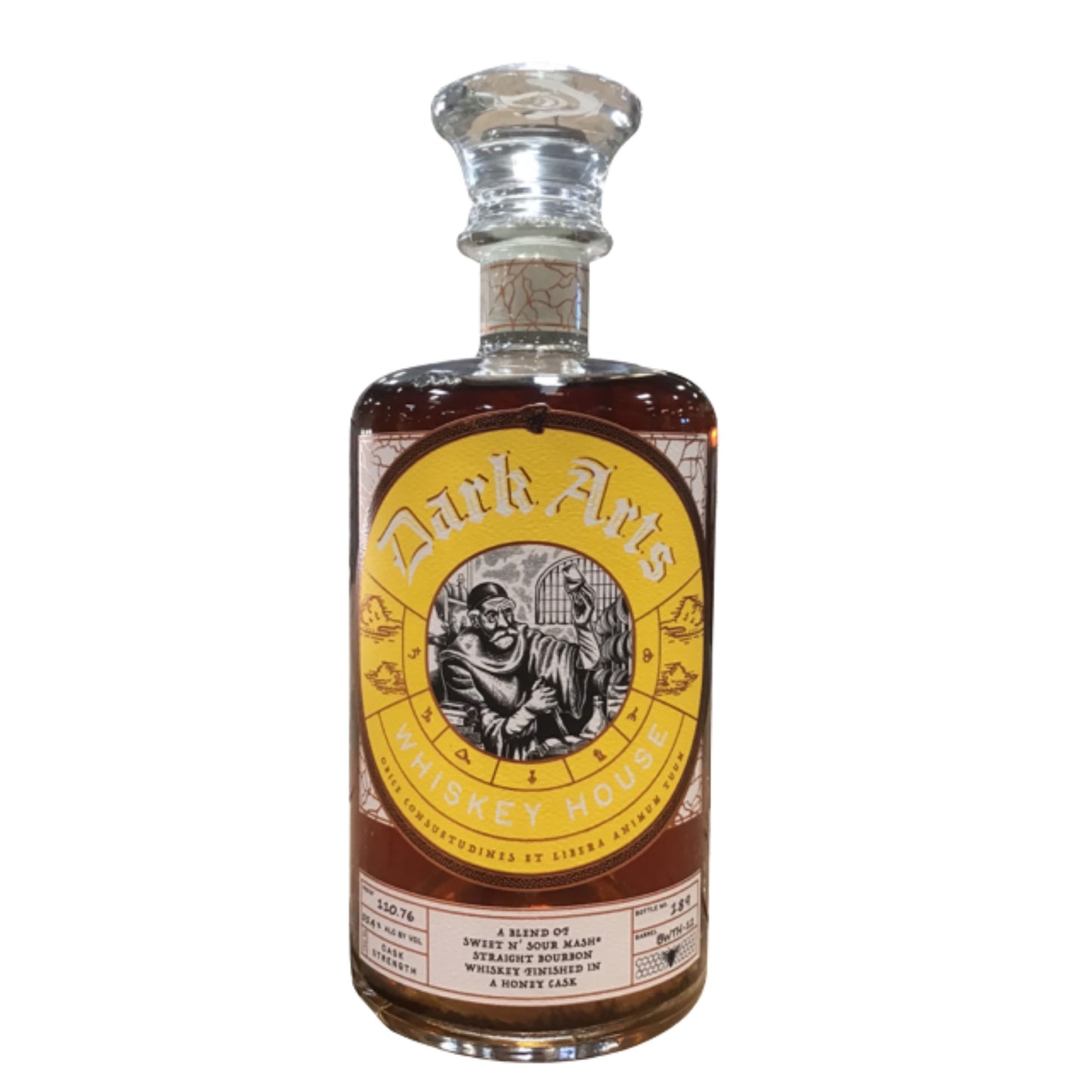 DARK ARTS BOURBON SWEET N SOUR MASH CASK STRENGTH FINISHED IN HONEY CASK KENTUCKY 750ML LIQ