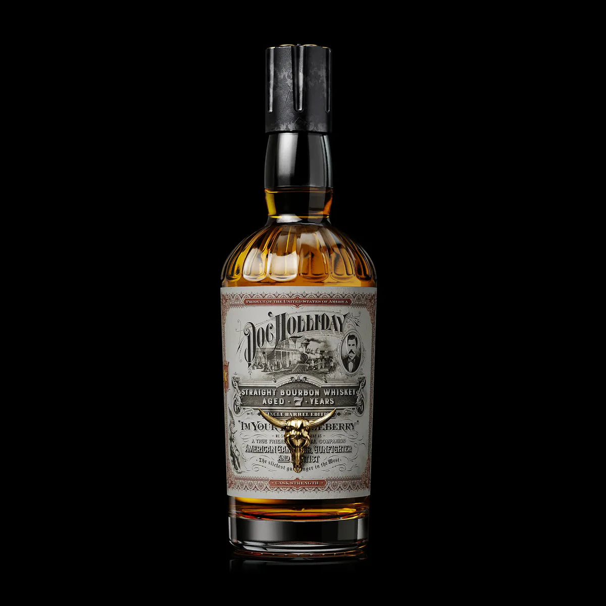DOC HOLLIDAY BOURBON STRAIGHT 7YR KENTUCKY 750ML LIQ
