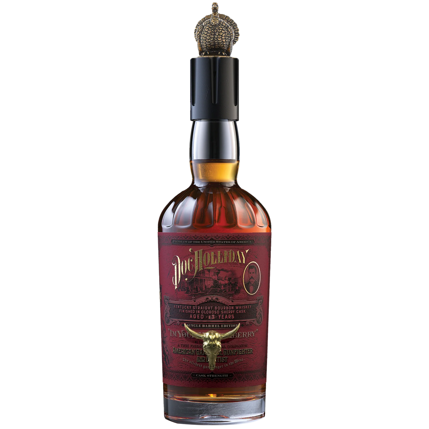 DOC HOLLIDAY BOURBON STRAIGHT FINISHED IN OLOROSO SHERRY CASK 13YR KENTUCKY 750ML LIQ