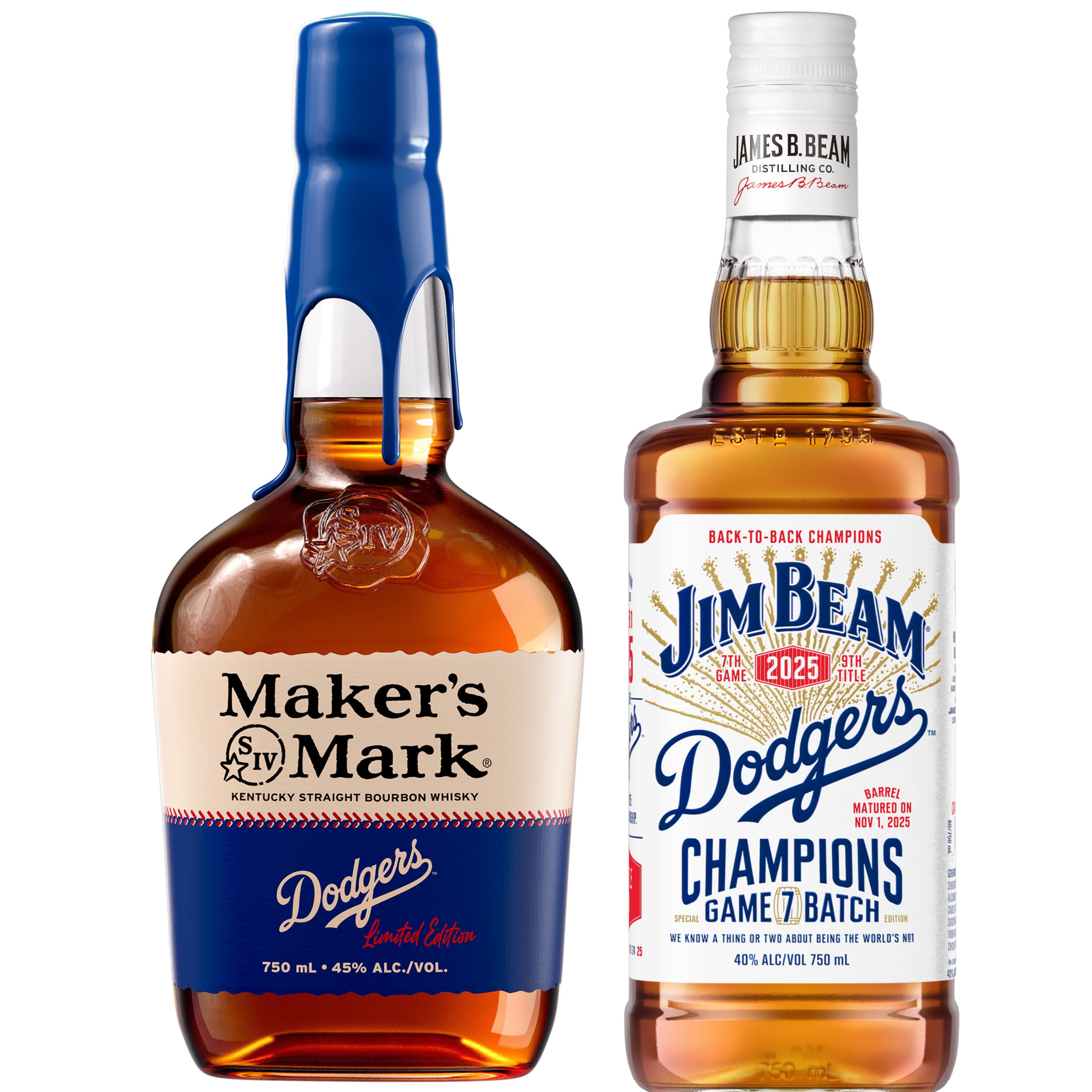 Makers Mark & Jim Beam Dodgers Edition Bundle – Remedy Liquor
