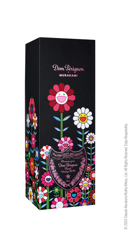 Dom Perignon Champagne Brut Rose Takashi Murakami Edition 2010