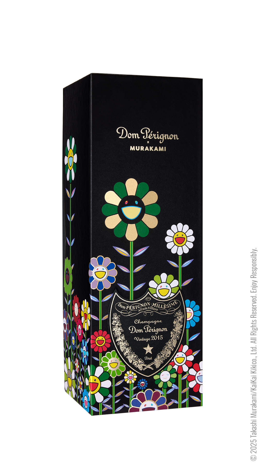 DOM PERIGNON CHAMPAGNE BRUT LIMITED TAKASHI MURAKAMI EDITION 2015 750ML WINE