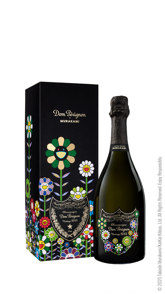 DOM PERIGNON CHAMPAGNE BRUT LIMITED TAKASHI MURAKAMI EDITION 2015 750ML WINE