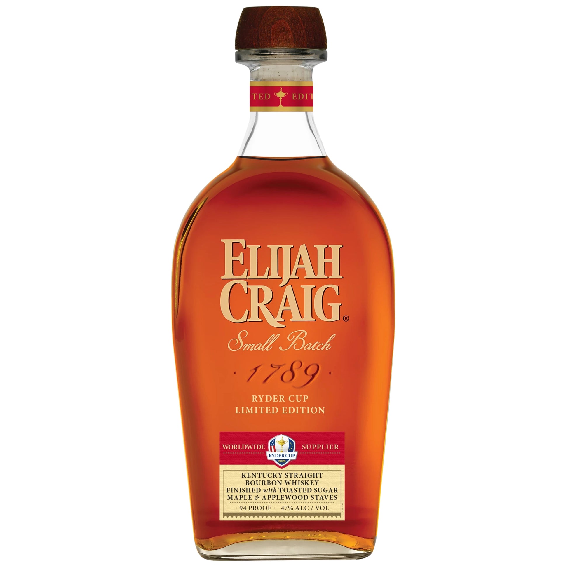 ELIJAH CRAIG BOURBON LIMITED 2025 RYDER CUP EDITION KENTUCKY 750ML LIQ