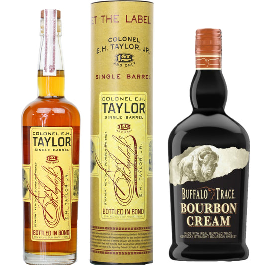 Colonel EH Taylor Single Barrel + Buffalo Trace Bourbon Cream 750ML