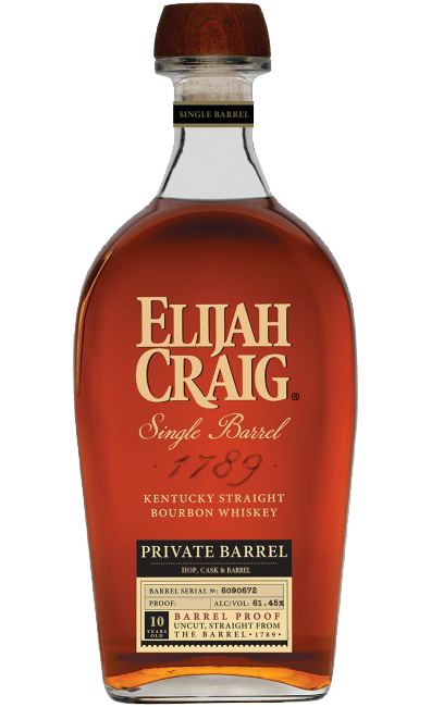ELIJAH CRAIG BOURBON BARREL PROOF PRIVATE BARREL KENTUCKY 750ML - Remedy Liquor
