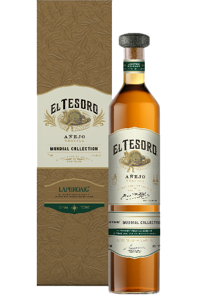 EL TESORO TEQUILA ANEJO MUNDIAL COLLECTION LAPHROAIG EDITION 750ML - Remedy Liquor