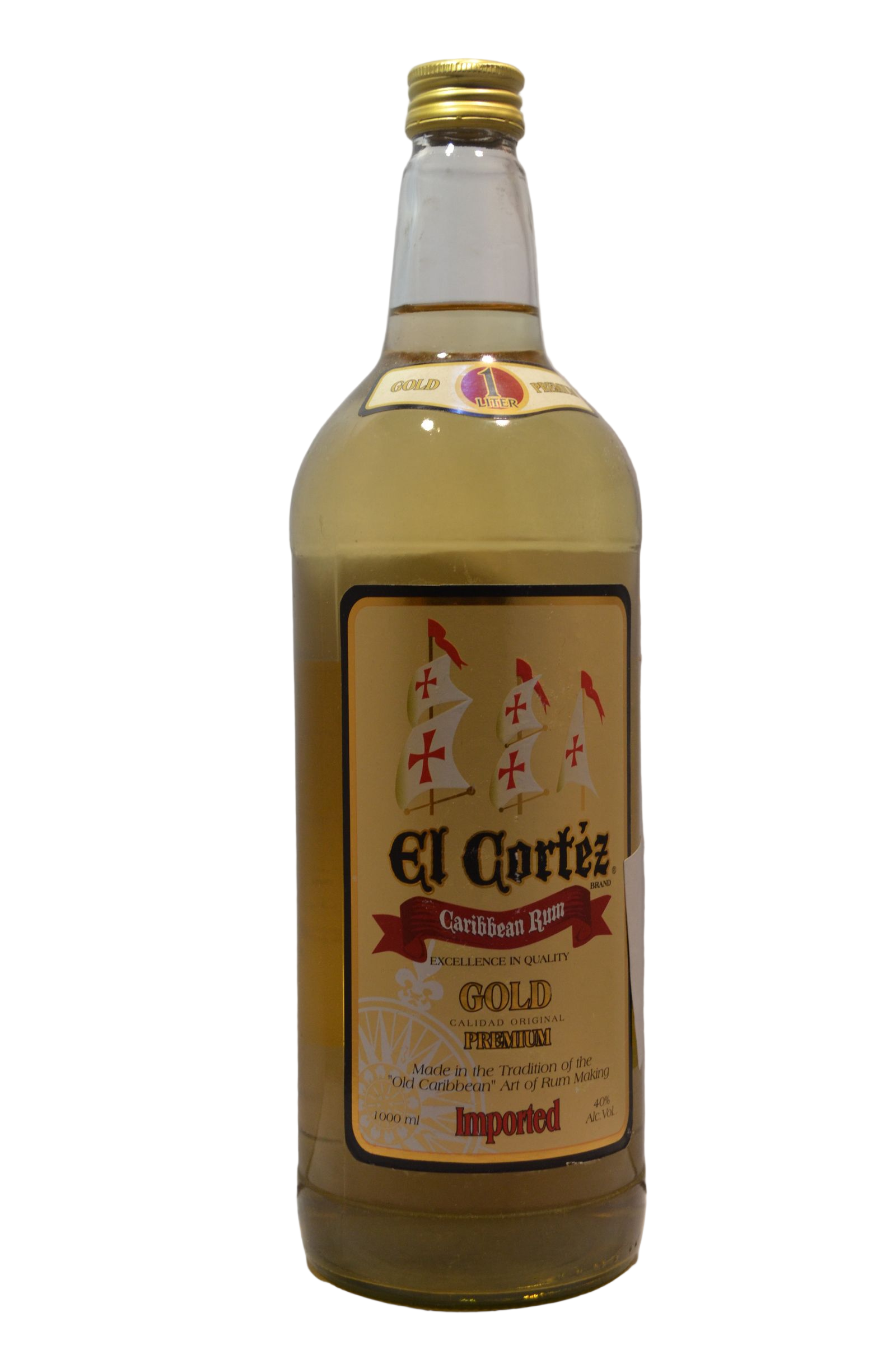 EL CORTEZ RUM GOLD 1 LI Spirits