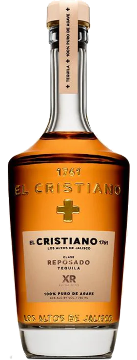 EL CRISTIANO TEQUILA EXTRA REPOSADO 750ML LIQ