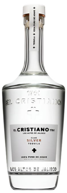 EL CRISTIANO TEQUILA SILVER 750ML Spirits