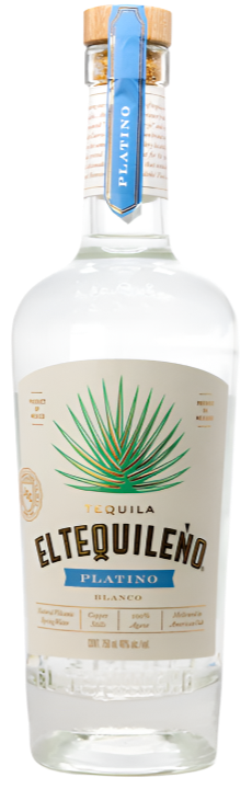 EL TEQUILENO TEQUILA BLANCO PLATINUM 375ML LIQ