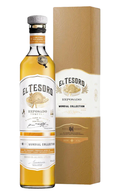 EL TESORO TEQUILA REPOSADO MUNDIAL COLLECTION BASIL HAYDEN EDITION 750ML LIQ
