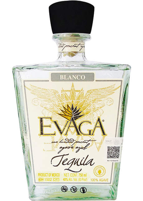 EVAGA TEQUILA BLANCO 750ML LIQ