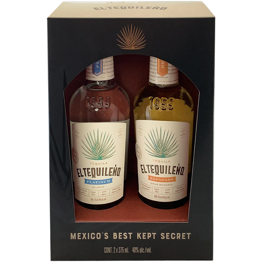 EL TEQUILENO TEQUILA PLATINUM AND GRAN REPOSADO DUAL PACK 2X375ML Spirits