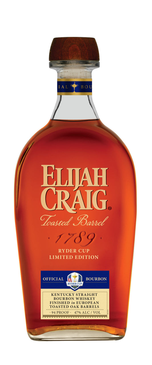 ELIJAH CRAIG BOURBON RYDER CUP TOASTED BARREL LIMITED KENTUCKY 750ML LIQ