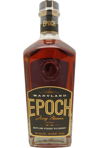 JERRY THOMAS EPOCH WHISKEY RYE STRAIGHT MARYLAND 750ML – Remedy Liquor