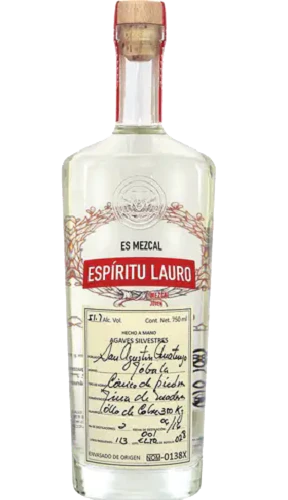 ESPIRITU LAURO MEZCAL JOVEN AGAVES SILVESTRES MEXICANO 750ML LIQ