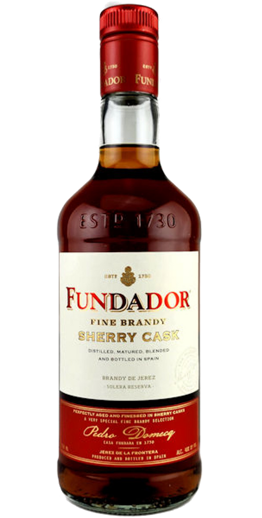 FUNDADOR BRANDY SHERRY CASK SPAIN 750ML LIQ