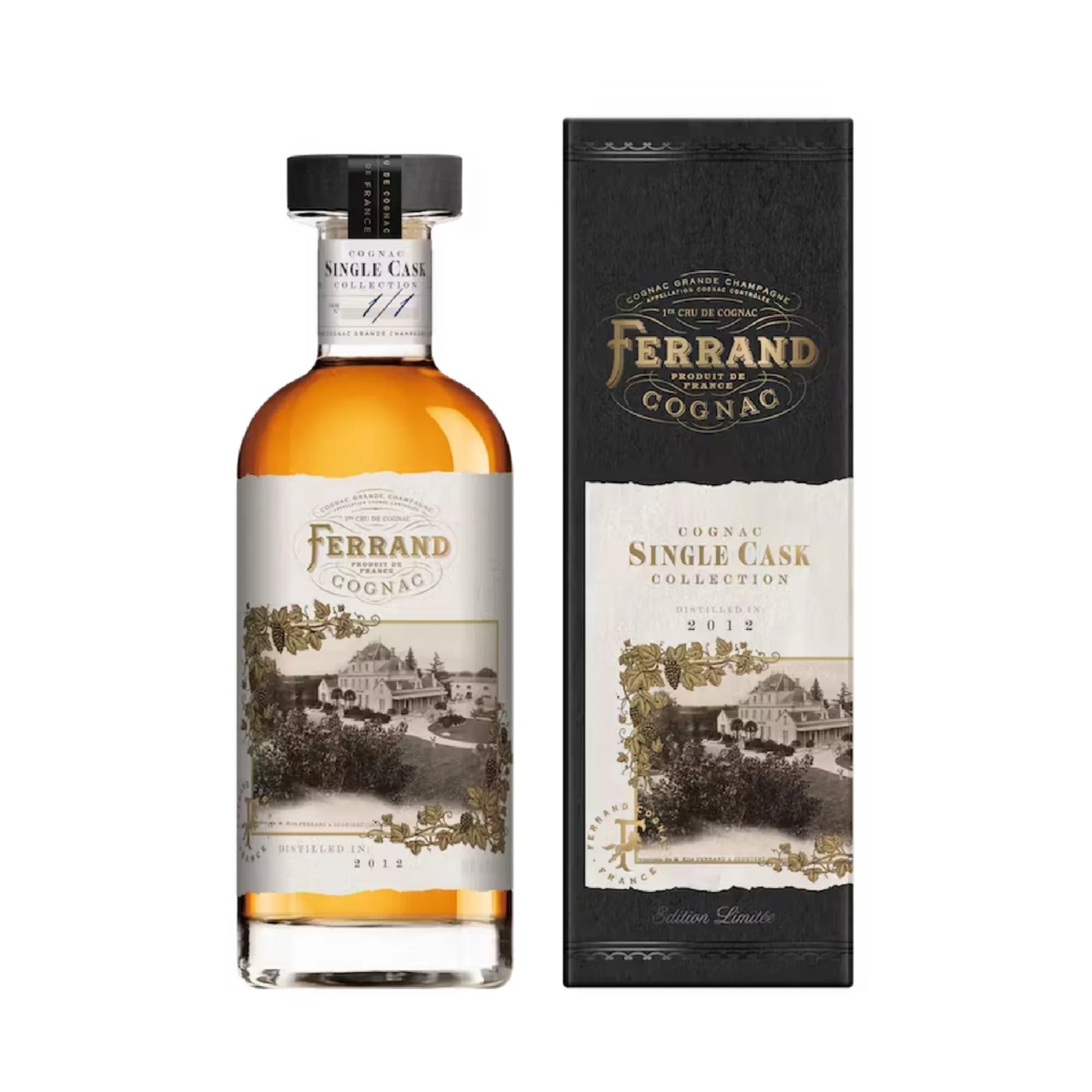FERRAND COGNAC SINGLE CASK COLLECTION FRANCE 2012 750ML LIQ