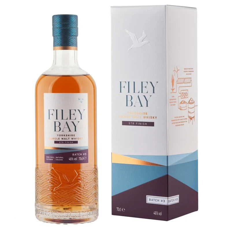 FILEY BAY WHISKEY SINGLE MALT STR FINISH YORKSHIRE 700ML LIQ