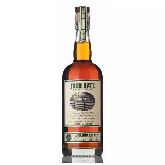 FOUR GATE WHISKEY RYE SMALL BATCH BARREL FINISHED ANDALUSIA KEY RYE LIMITED RELEASE KENTUCKY 750ML LIQ