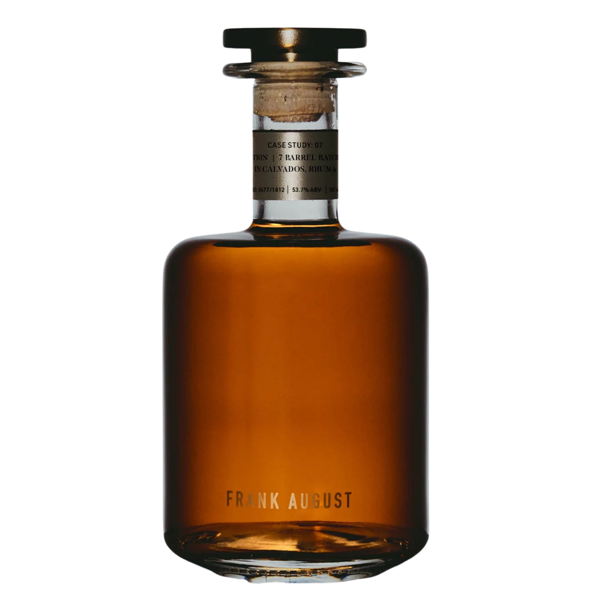 FRANK AUGUST BOURBON CASE STUDY 07 KENTUCKY 750ML LIQ