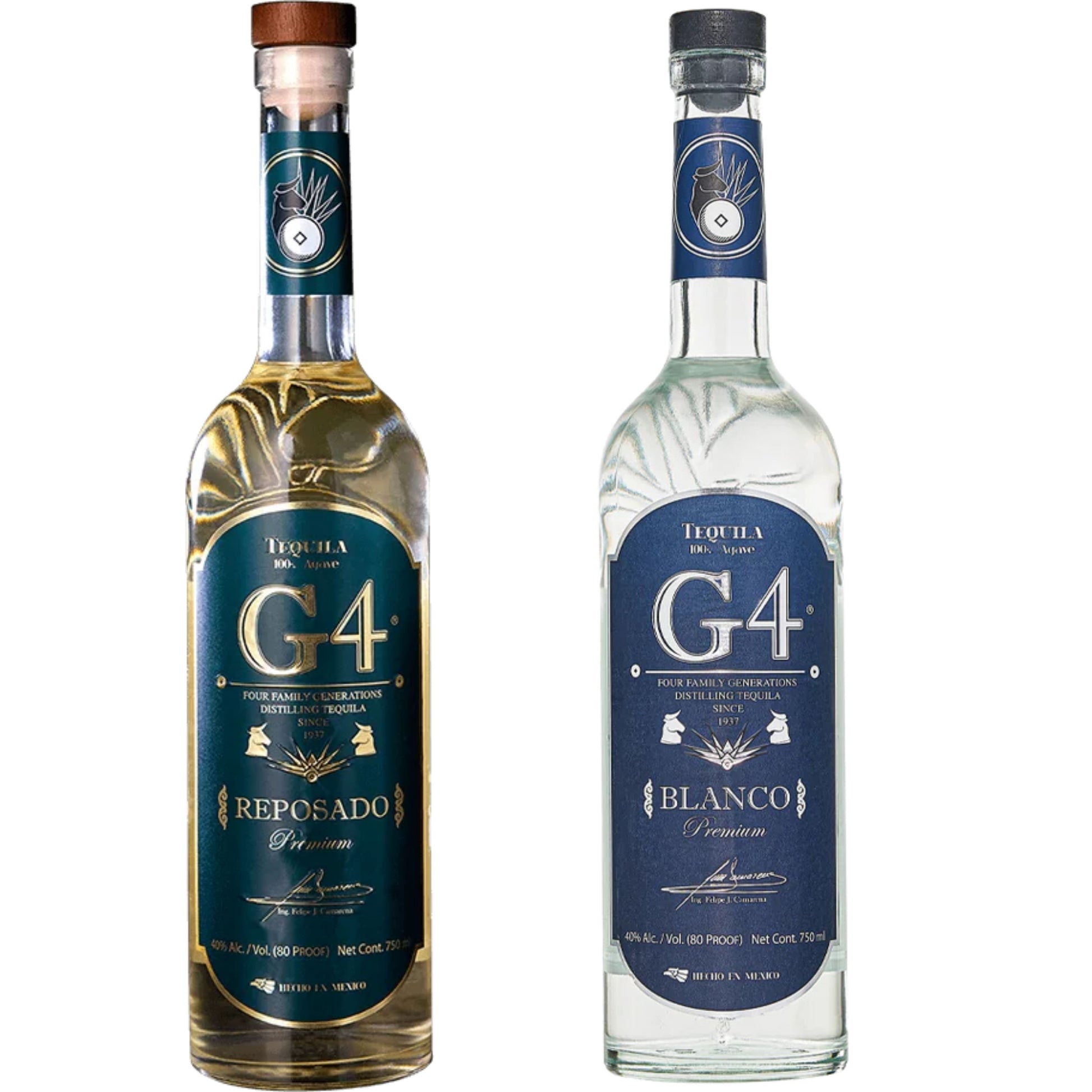 G4 Tequila Blanco + G4 Tequila Reposado