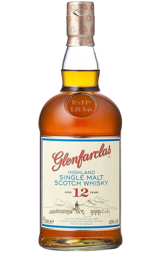 GLENFARCLAS SCOTCH SINGLE MALT HIGHLAND 86PF 12YR 750ML Spirits