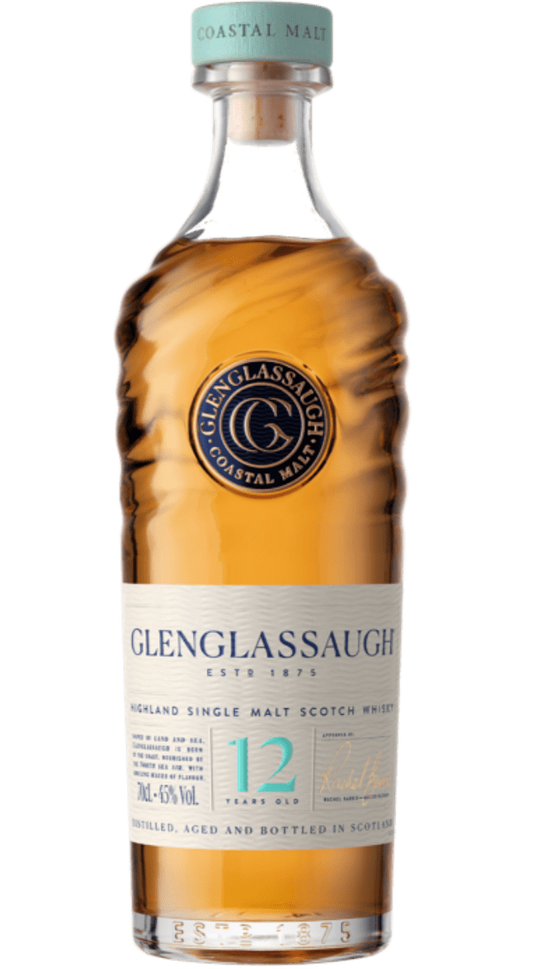 GLENGLASSAUGH SCOTCH SINGLE MALT COASTAL MALT 12YR 700ML LIQ