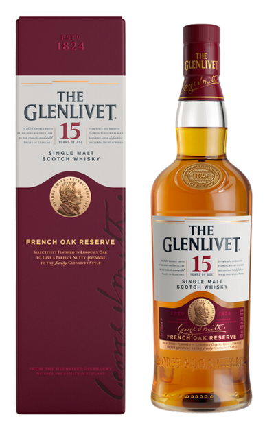 GLENLIVET SCOTCH SINGLE MALT 15YR 750ML - Remedy Liquor