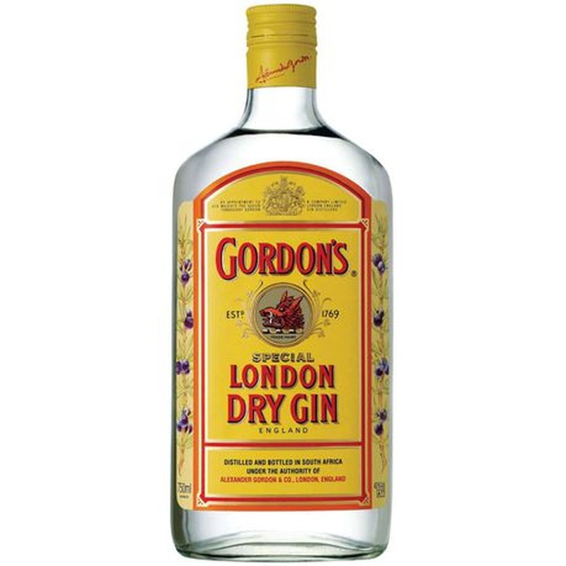 GORDONS DRY GIN LONDON 750ML Spirits