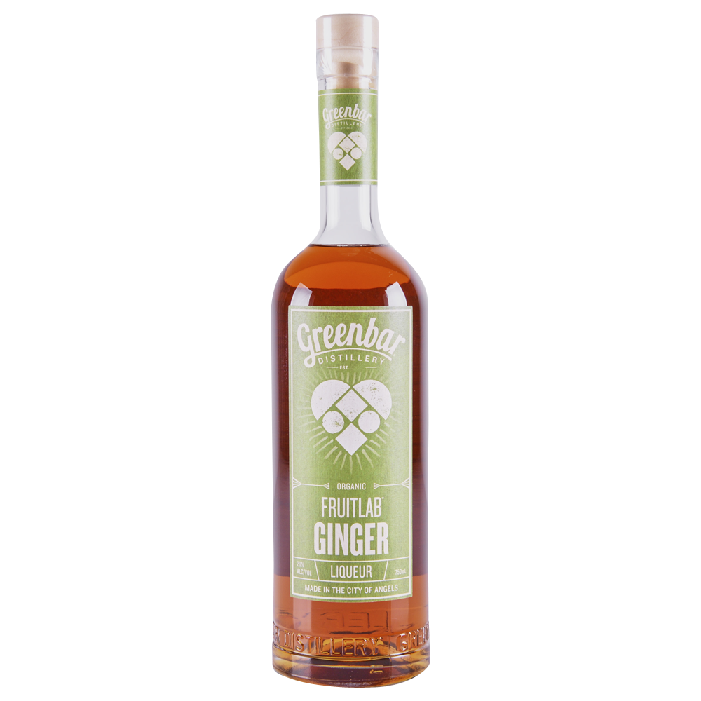 GREENBAR FRUITLAB LIQUEUR ORGANIC GINGER 750ML Spirits