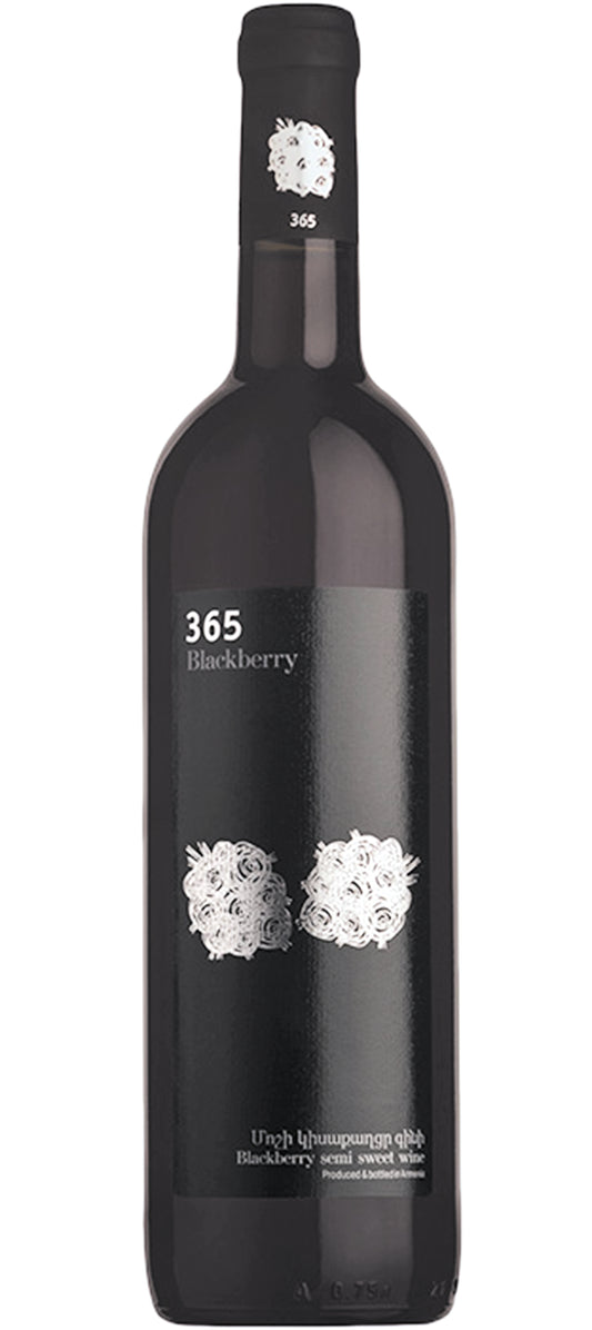 365 WINE BLACKBERRY SEMI SWEET ARMENIAN 750ML Wine