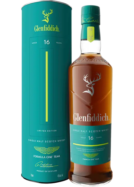Glenfiddich Scotch Single Malt Limited Aston Martin Edition 16YR Glenfiddich Scotch Single Malt Limited Aston Martin Edition 16YR
