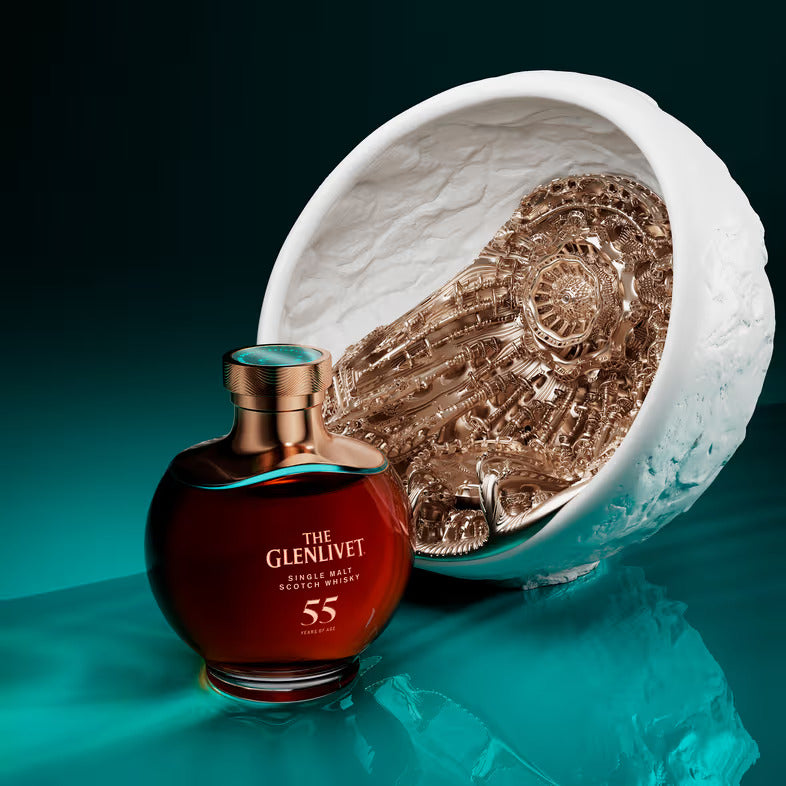 GLENLIVET SCOTCH SINGLE MALT THE ETERNAL COLLECTION 55YR 700ML LIQ