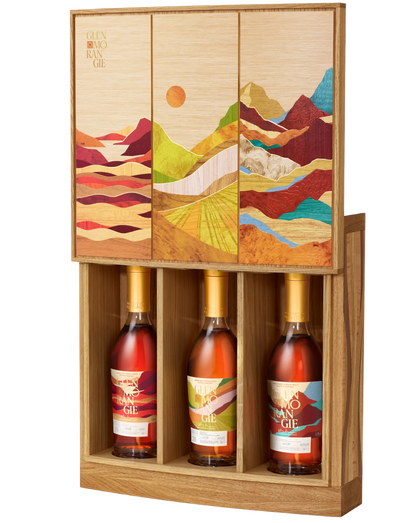 GLENMORANGIE SCOTCH SINGLE MALT PURSUIT OF PASSION WINE CASK COLLECTION 3X700ML LIQ