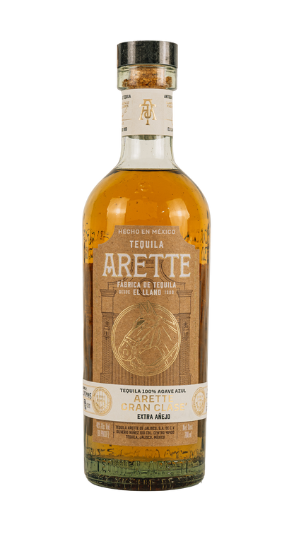 ARETTE TEQUILA ARTESANAL GRAN CLASE EXTRA ANEJO 750ML