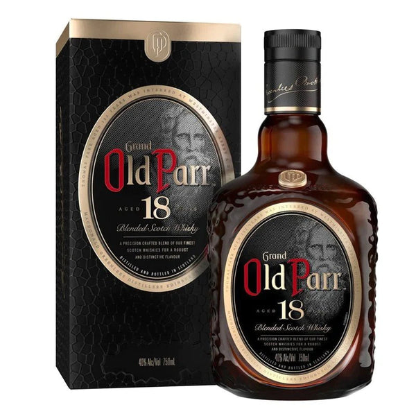 Old Parr CLASSIC 老派 经典 18年 750ml 带盒子 未开塞 OLD PARR SCOTCH 18YR 750ML – Remedy Liquor