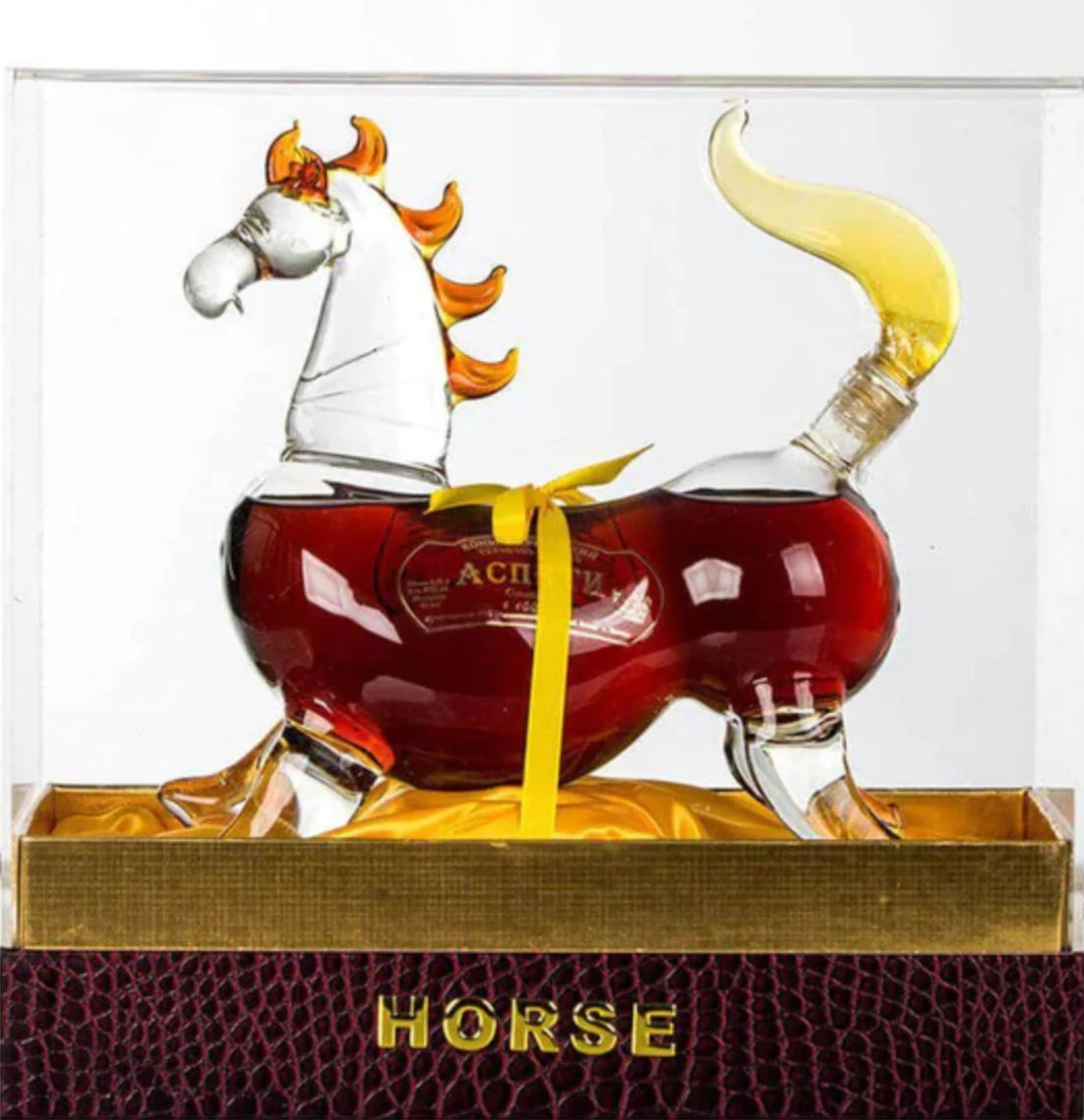 HAYASA BRANDY HORSE ARMENIA 25YR 750ML Spirits
