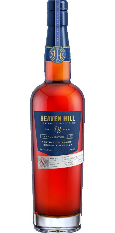 HEAVEN HILL WHISKEY STRAIGHT HERITAGE COLLECTION 18YR 2024 LIMITED RELEASE KENTUCKY 750ML LIQ