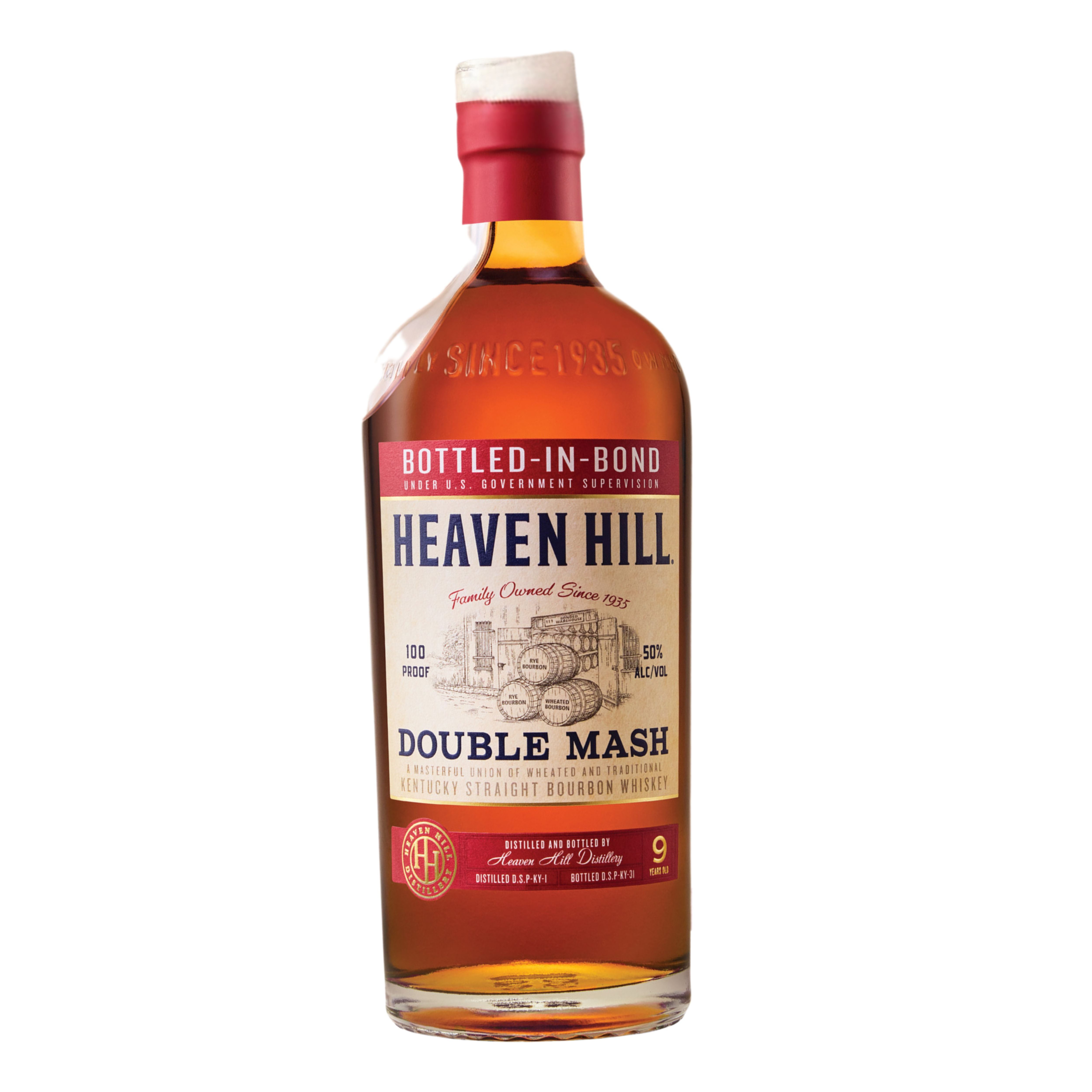 Heaven Hill Bourbon Double Mash Kentucky 9YR 750ML – Remedy Liquor