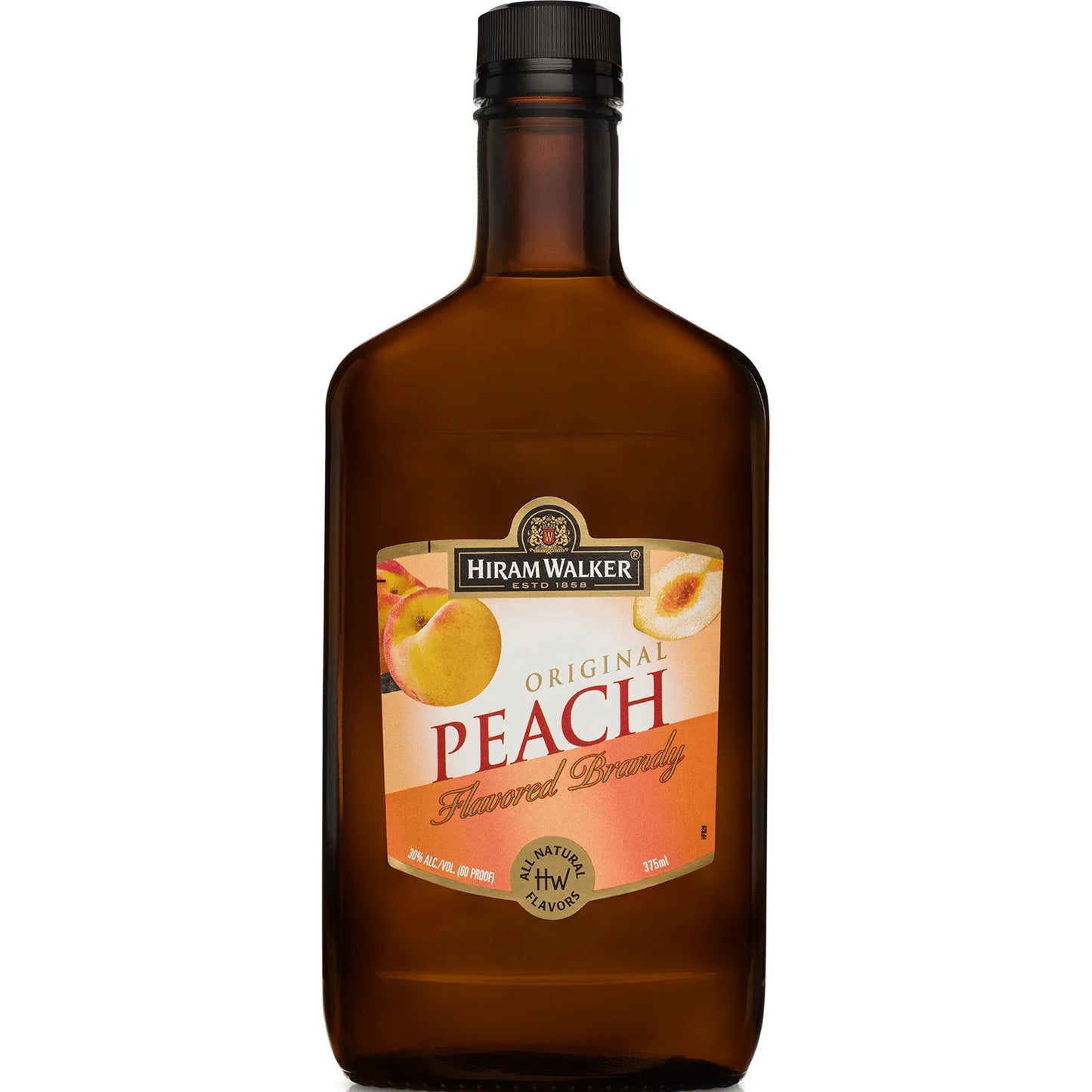 HIRMAM WALKER BRANDY PEACH FLAVOR 750ML LIQ